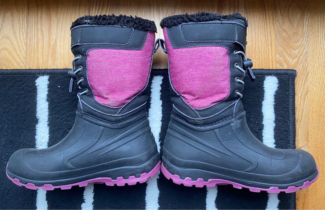 Kids snow boots top size 1