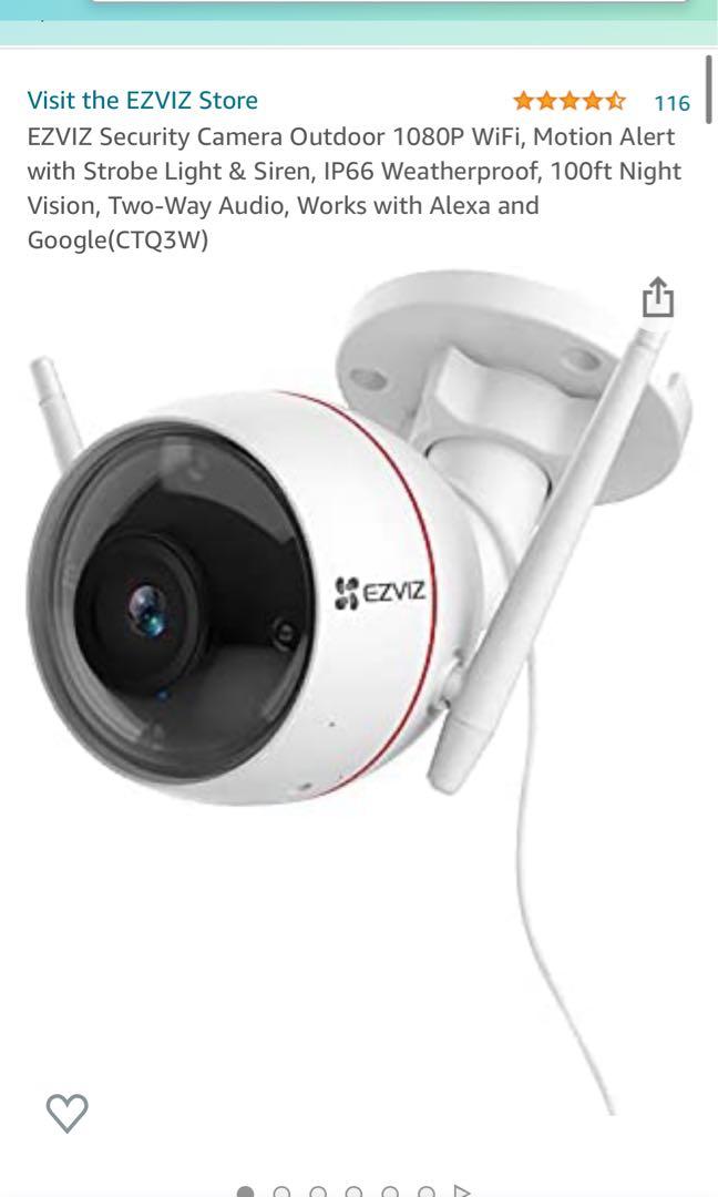 Ezviz outdoor shop camera