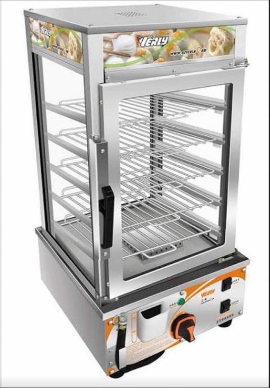 Food Display Steamer steam warming showcase (Category: Other Kitchen Appliances) located in Manila. Submitted by makinaryageneral.merchandise (Listing ID 1117561798, Image 2). Description: Size: 55x49x86cm Power: 220v/50Hz Watts: 930w Material: Stainless Steel For faster transaction, call or text: 09957934923 Landline: 8-9979754 .