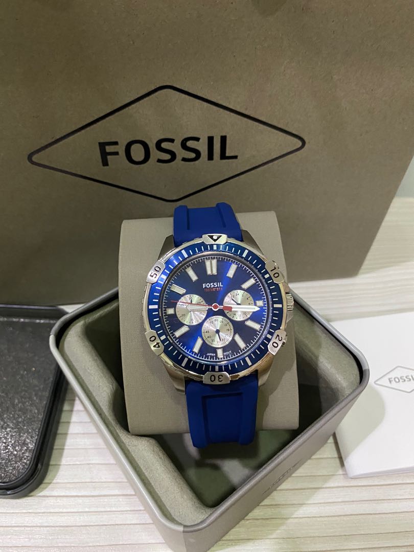Fossil Garret Chronograph Silicone 