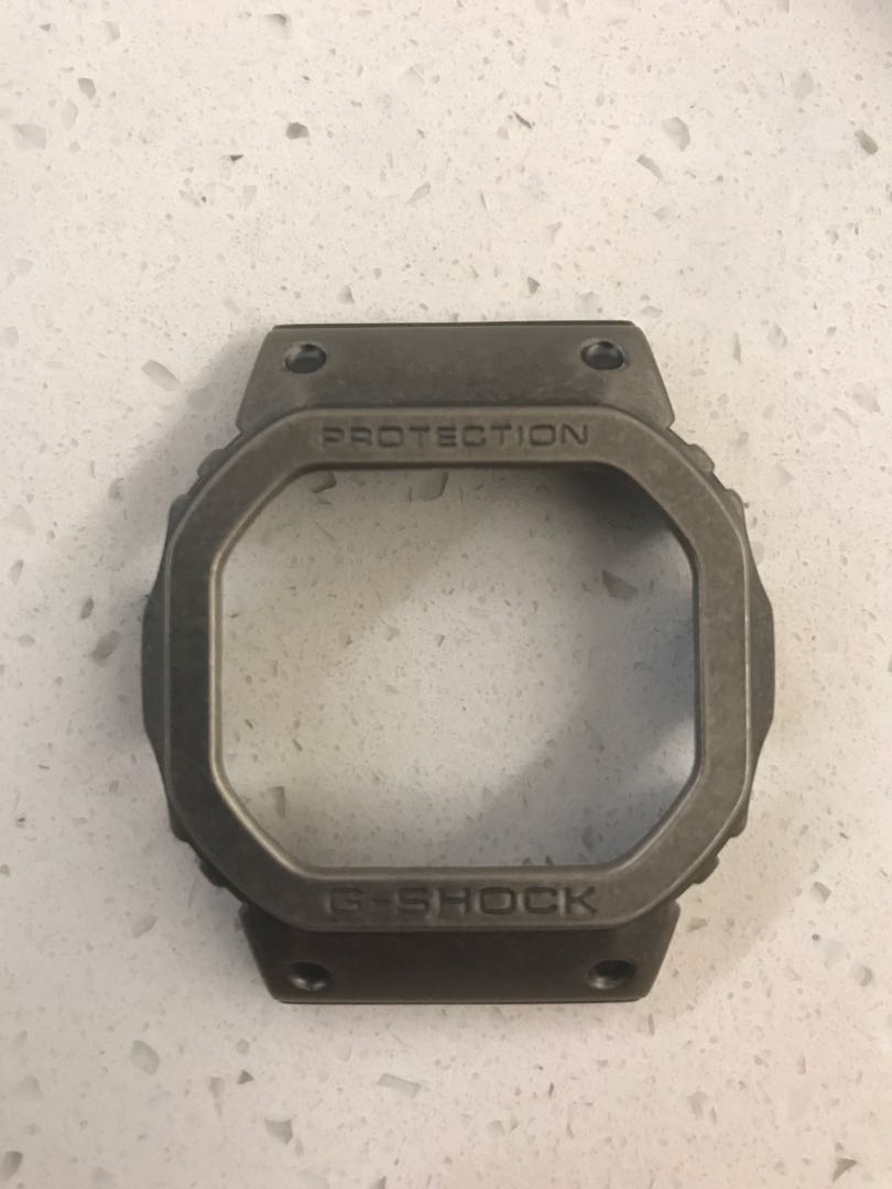 G Shock mod DW 5600 DW 5000 GW 5000 after market metal bezel