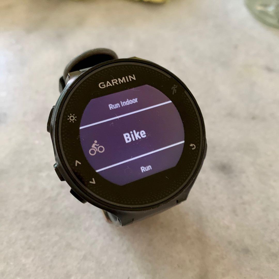 Garmin forerunner hotsell 235 bike indoor