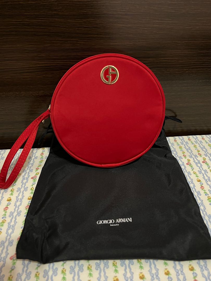 Giorgio armani on sale beauty red bag