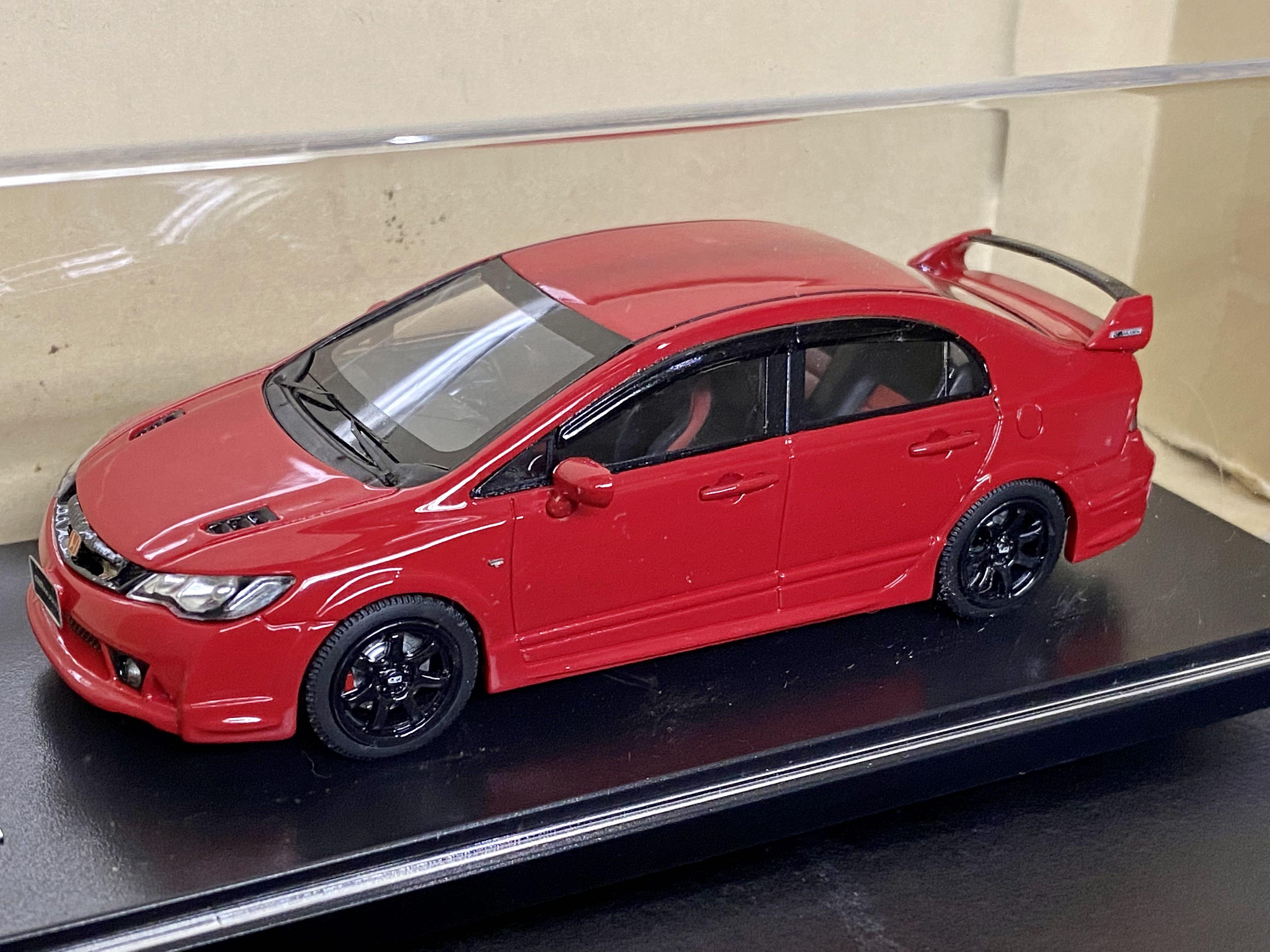 405-023 GP 1/43 ホンダ シビック 無限 Red 京商 ミニカー | 京商オリジナル 1/43 ホンダ シビック タイプR 無限