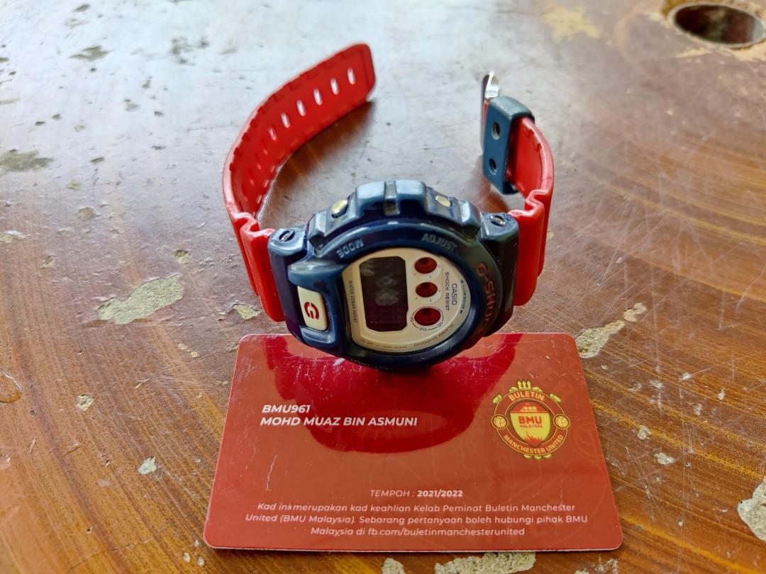 G Shock DW 6900 AC2 aka jdt belasahan Men s Fashion Watches