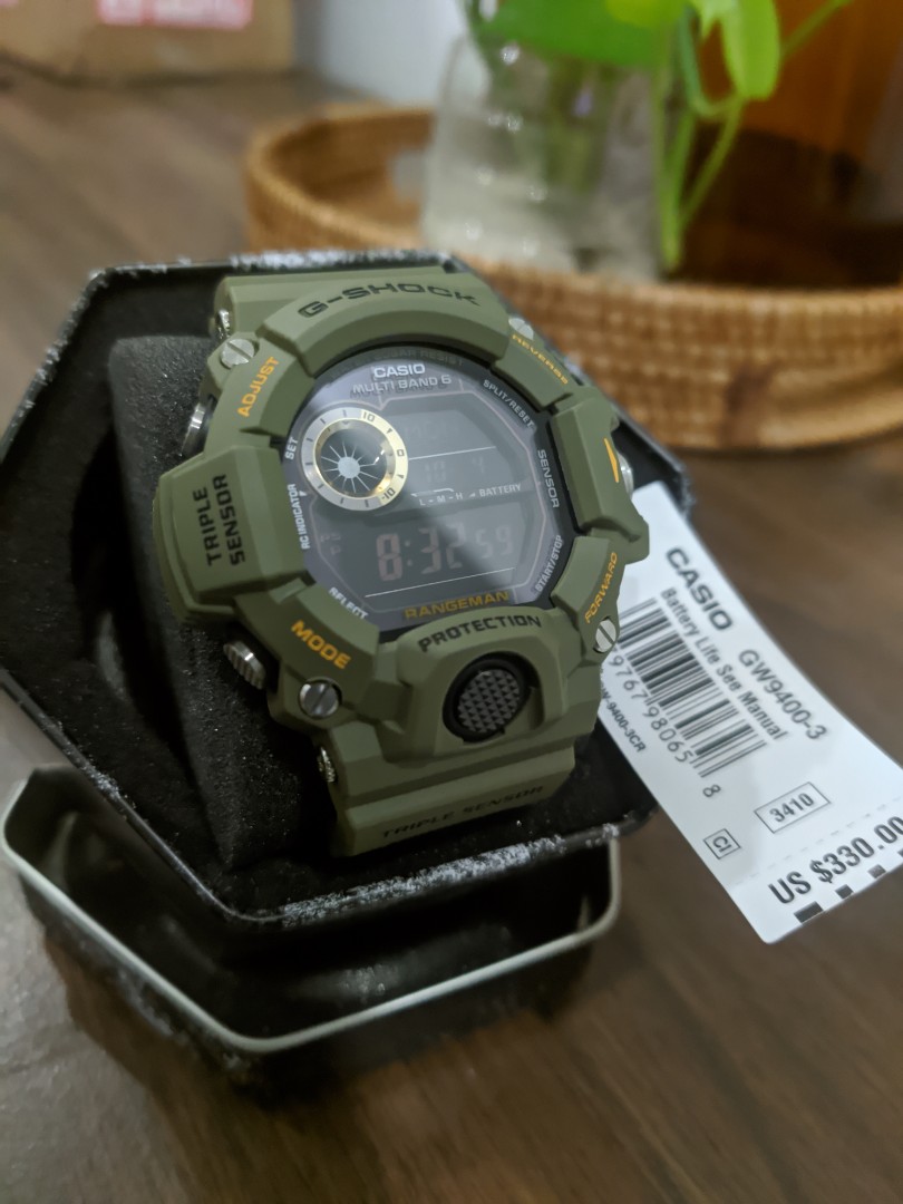 Gshock rangeman thor olive Men s Fashion Watches Accessories