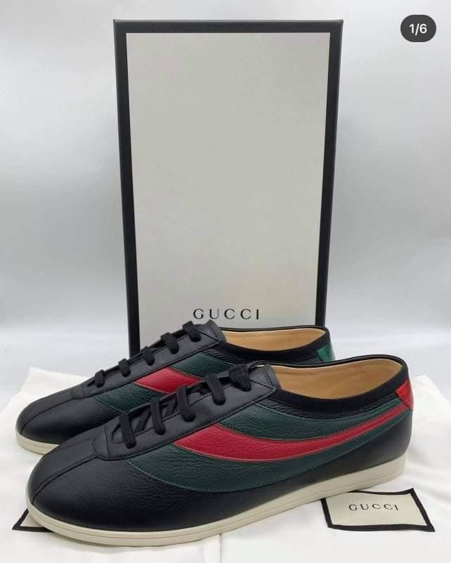 Gucci Falacer Embroidered Bee stripe Men s Fashion Footwear