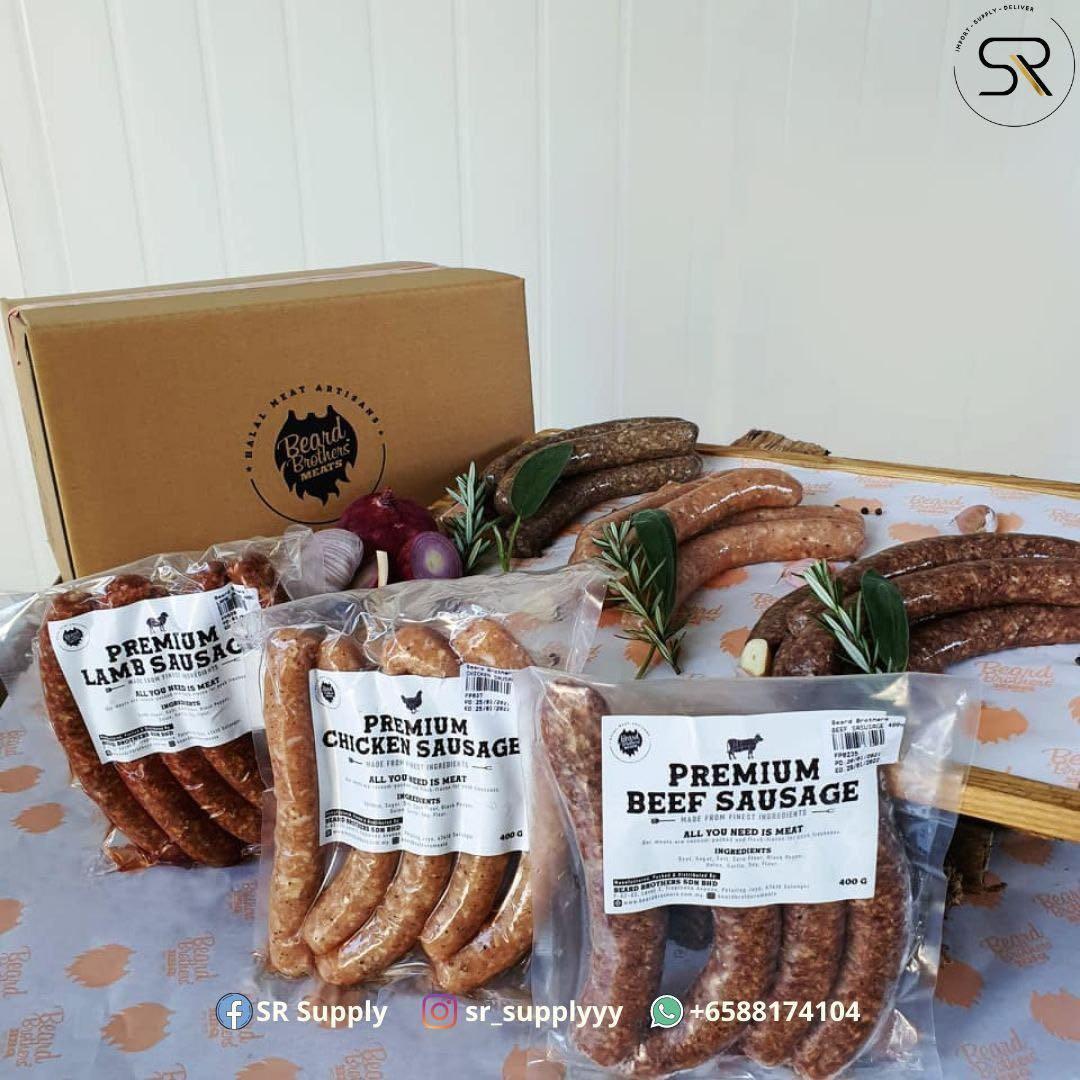 Halal Gourmet Handcrafted Beard Bros Smoked Sausages, Food & Drinks
