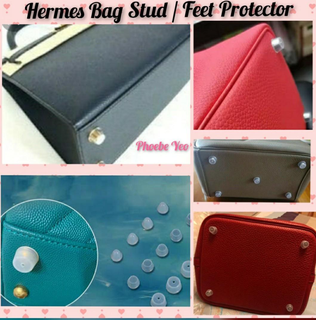 Bag Stud / Feet Protector for Hermes Bag, Luxury, Bags & Wallets on