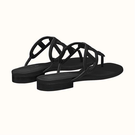 Hermes beach sandals 2025