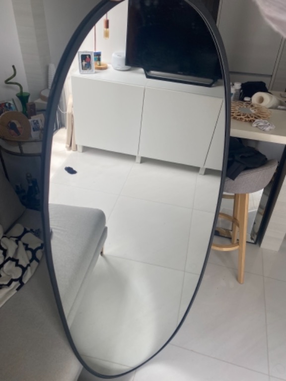 IKEA EKNE mirror, Furniture & Home Living, Home Decor, Mirrors on Carousell