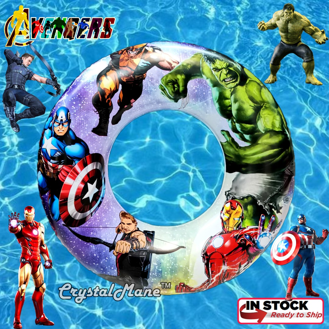 Avengers top pool float