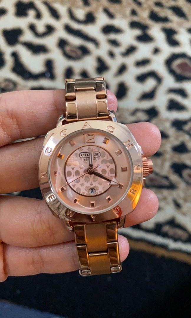 Jam coach rose gold 2025