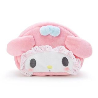 Japan Sanrio - My Melody 日版 Baby 嬰兒系列 爬行 奶咀 毛絨 化妝袋 收納袋 儲物袋 美樂蒂 絕版64200587318658110