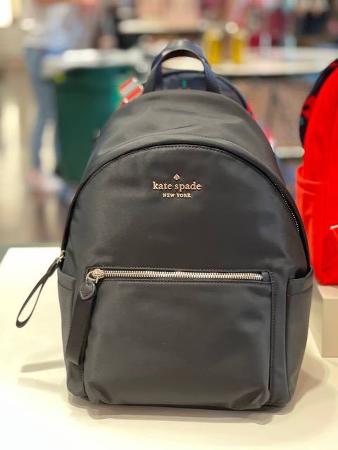 Kate Spade Chelsea Medium Backpack in Black, Luxury, Bags & Wallets on  Carousell