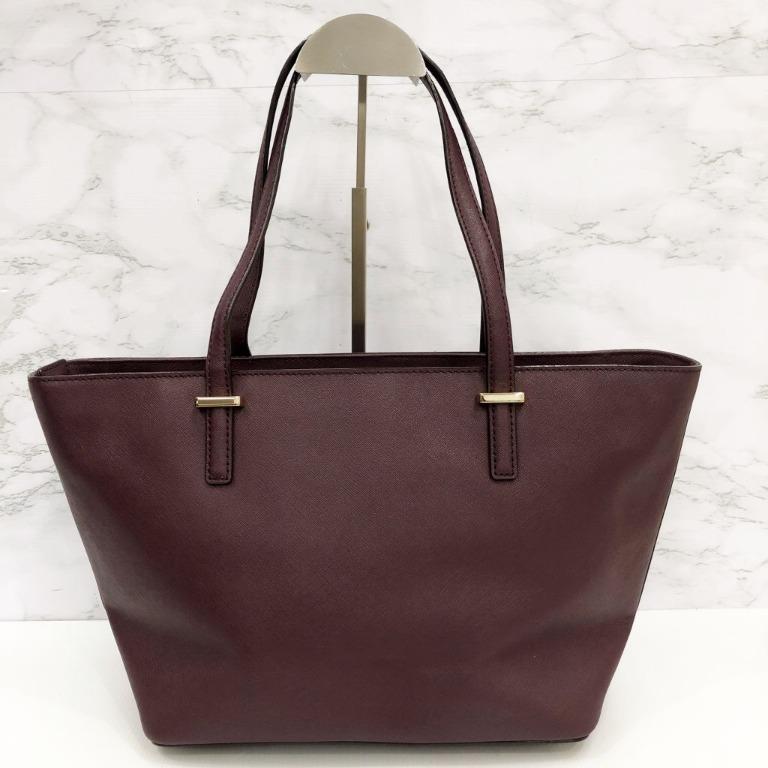 Kate spade hotsell maroon tote