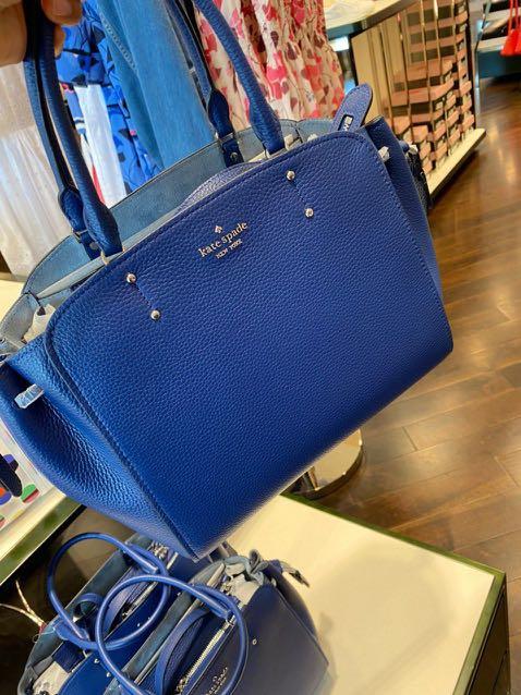 Kate Spade Tegan Medium Satchel in River Blue