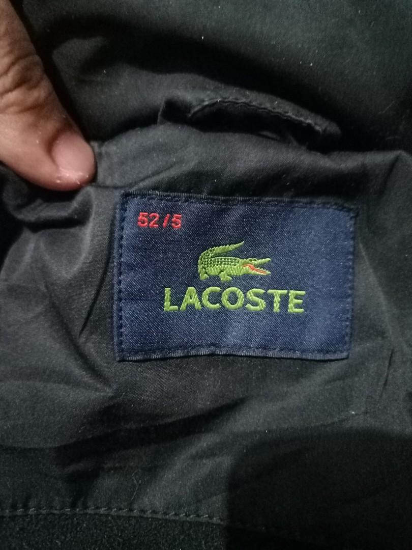 Lacoste Water Repellant Monotone Jacket Men s Fashion Coats Jackets and Outerwear on Carousell