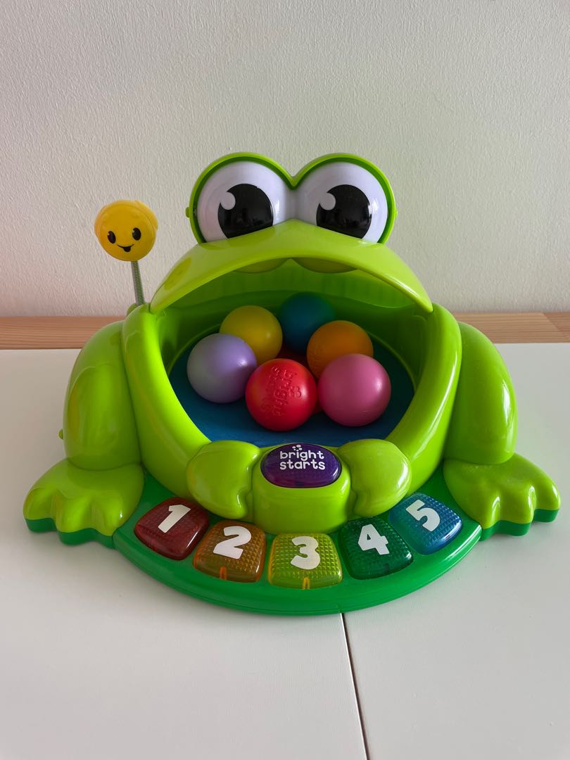 Bright starts pop & giggle pond pal on sale