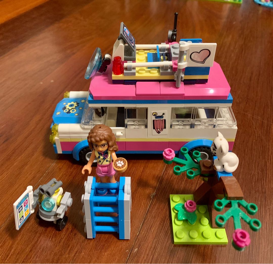 Lego Friends Olivia s Mission Vehicle 41333 Hobbies Toys Toys Games on Carousell