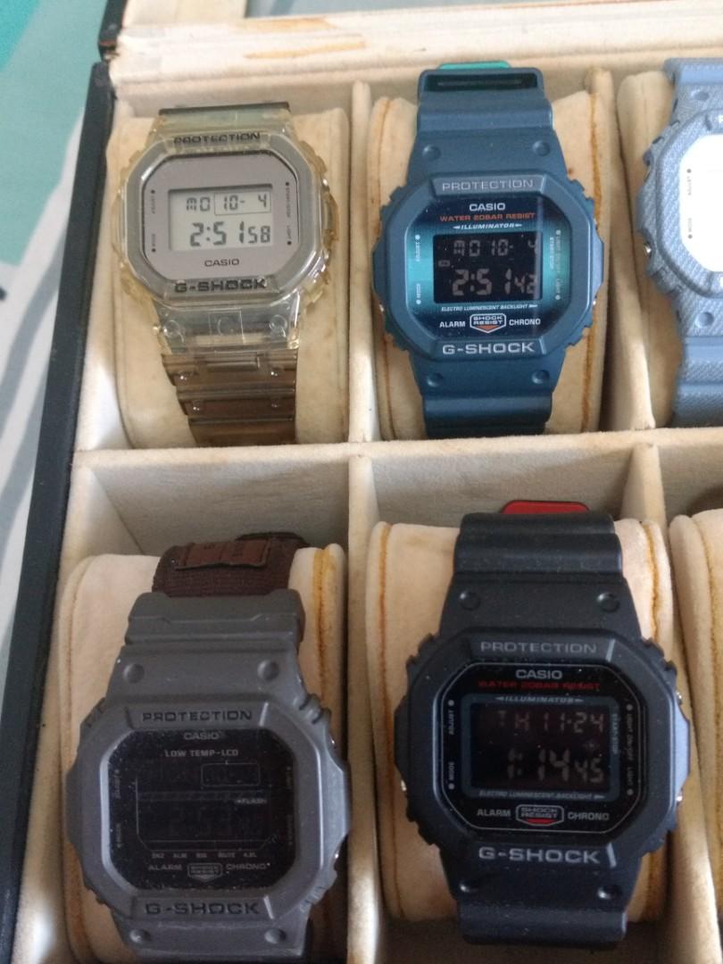 Lelong Lelong Casio g shock gshock DW 5600 collection sale