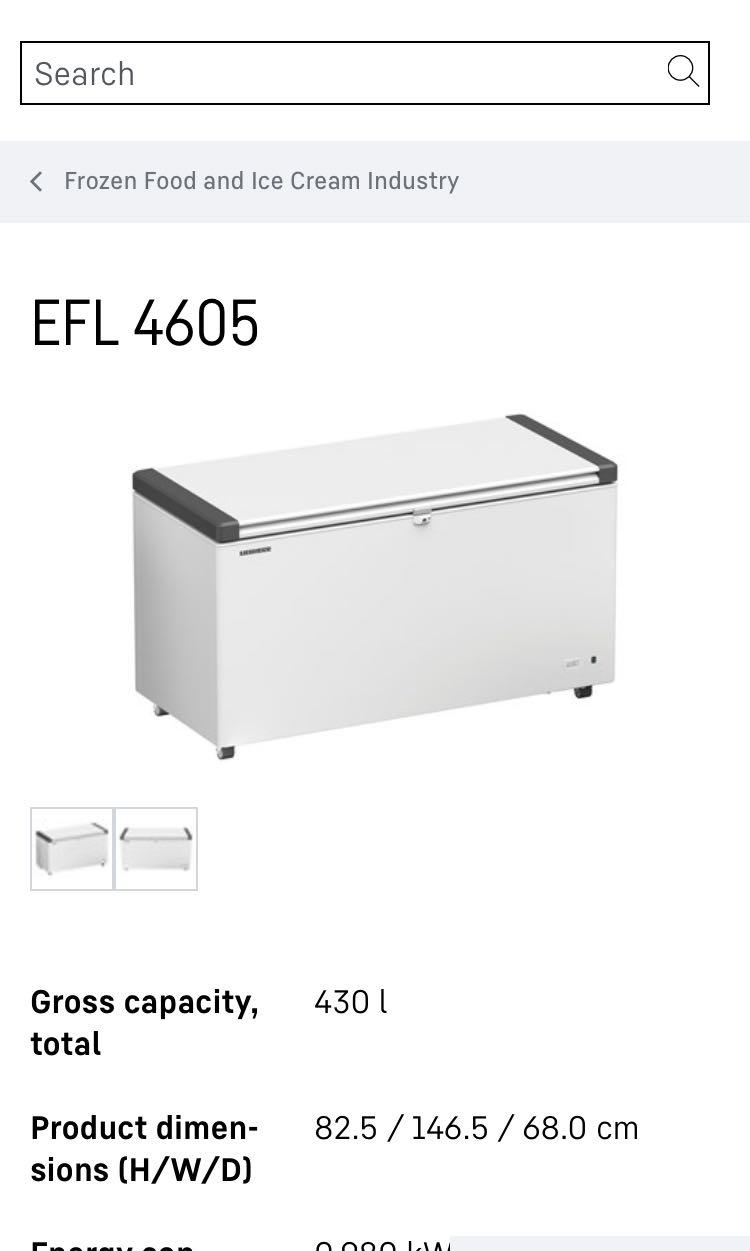 dimensions of a chest freezer