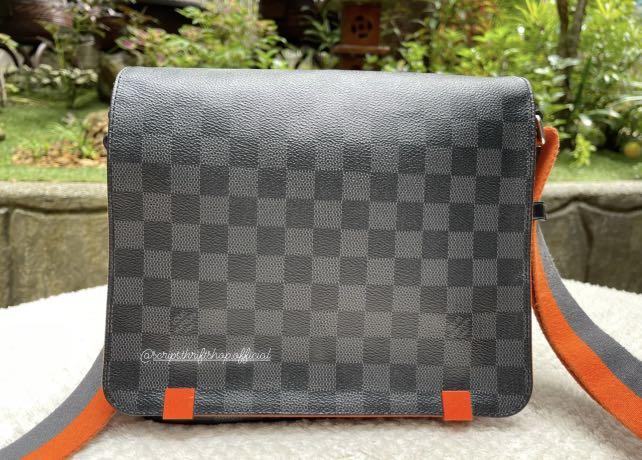 Louis Vuitton District NM Messenger Bag Limited Edition Damier Graphite  Pixel PM