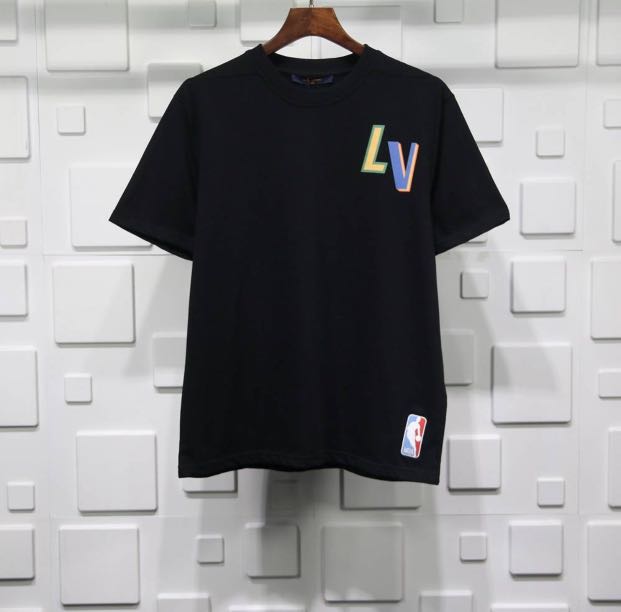 Lv X Nba t shirt, Men's Fashion, Tops & Sets, Tshirts & Polo Shirts on  Carousell
