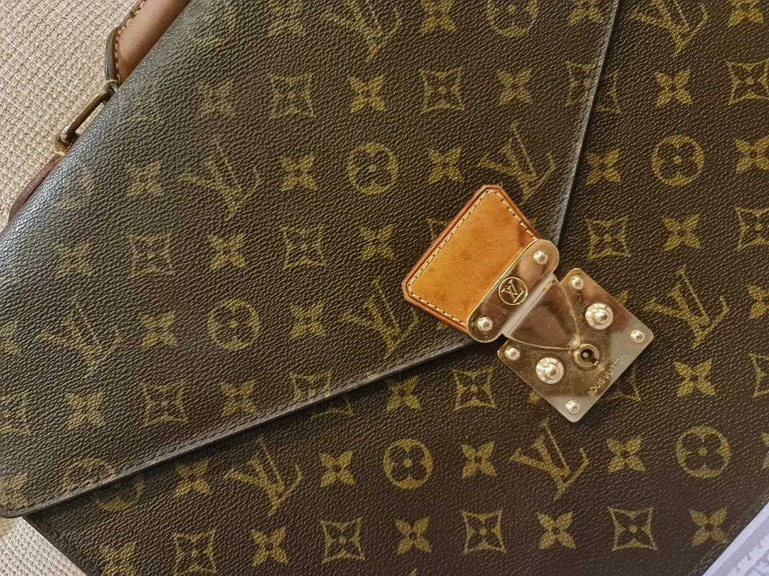 Louis Vuitton Monogram Canvas Serviette Conseiller Briefcase Bag - Yoogi's  Closet