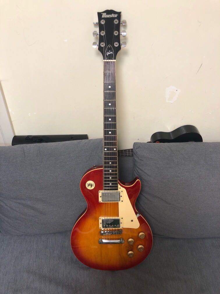 Maestro by Gibson Les Paul standard, 興趣及遊戲, 音樂、樂器& 配件