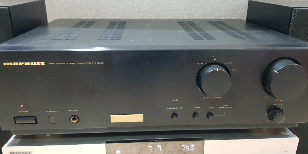 Reserved: Marantz PM66SE KI Signature Amplifier, Audio, Soundbars