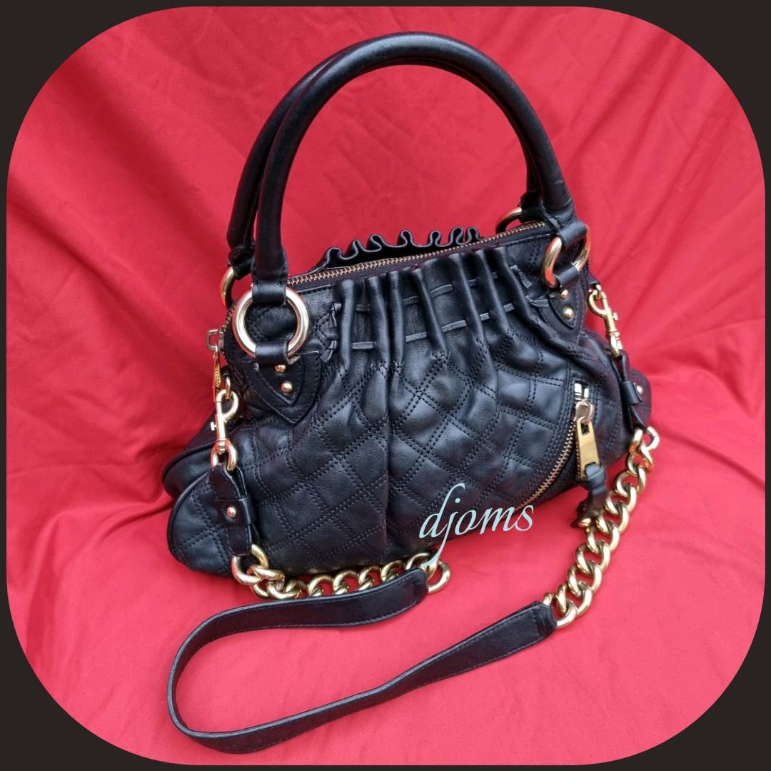 Marc Jacobs The Quilted Softshot 21, Luxury, Bags & Wallets on Carousell