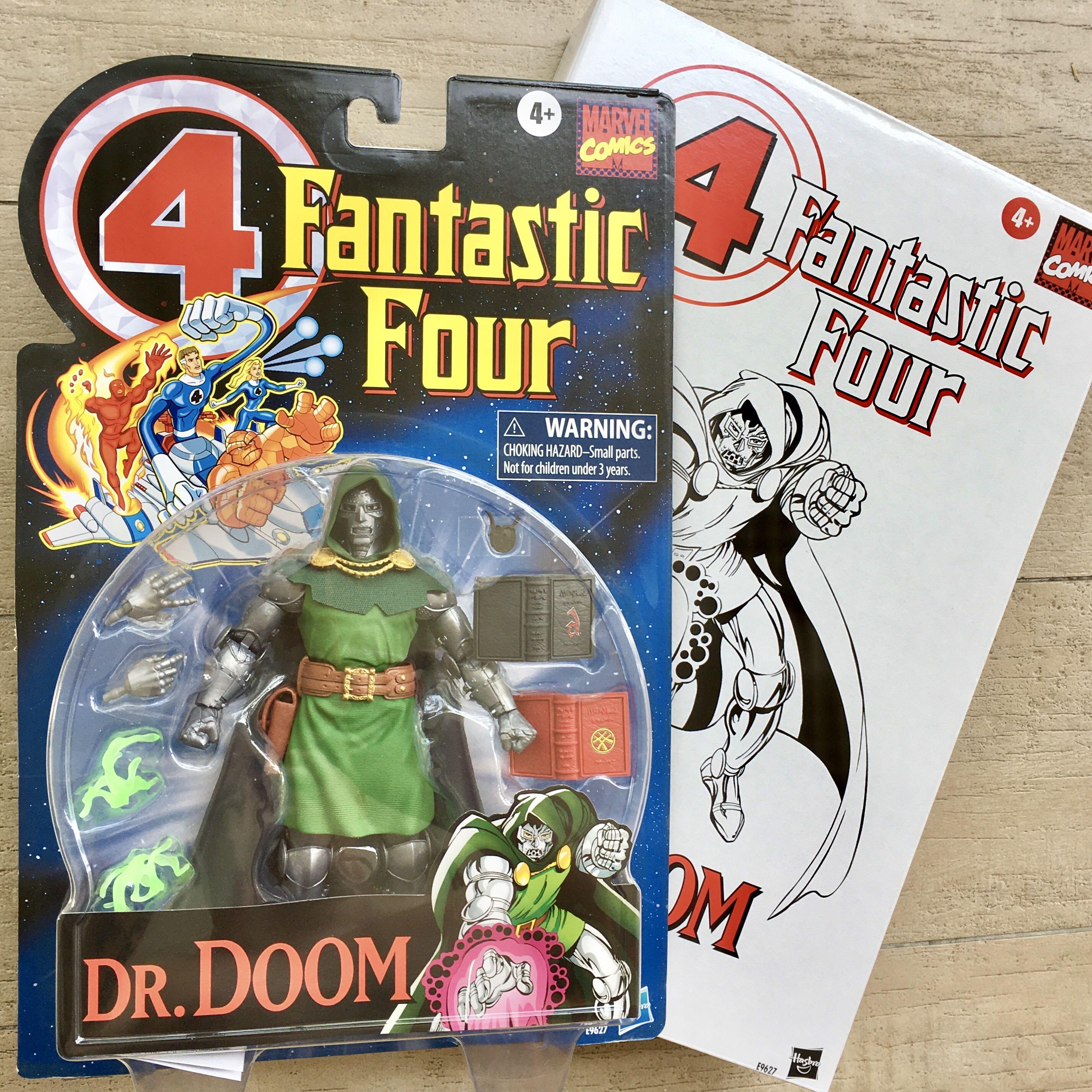 Marvel Vintage  Doctor Doom Fantastic 4 Action Figure E9627 for sale online 