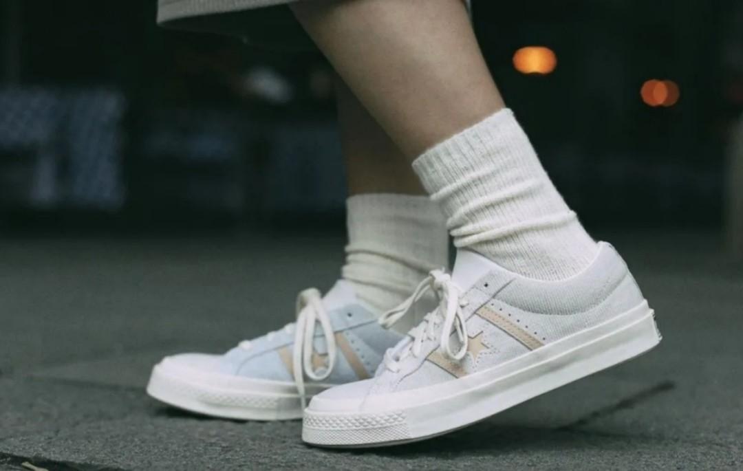 One star material sales block low top