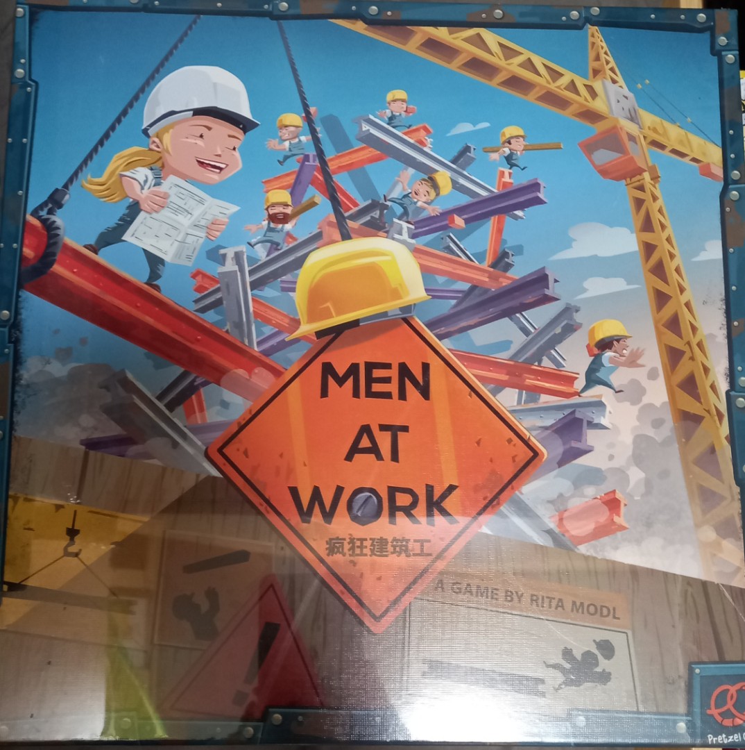 men at work桌遊, 興趣及遊戲, 玩具& 遊戲類- Carousell