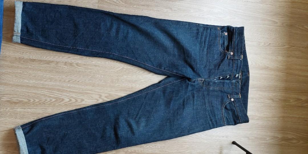 Momotaro X Japan Blue W30 Going To Battle Selvage Jeans Men S Fashion Bottoms Jeans On Carousell Momotaro X Japan Blue W30 Going To Battle Selvage Jeans Men S Fashion Bottoms Jeans On Carousell