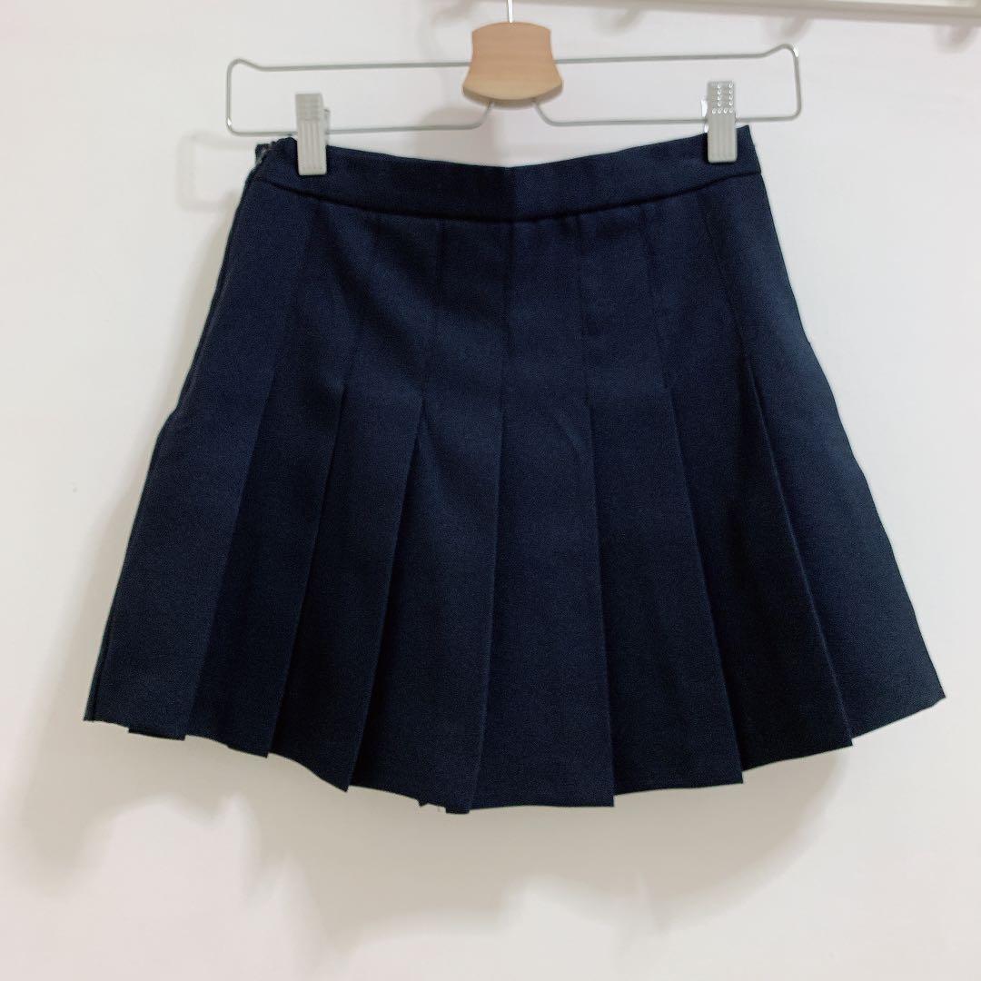 Navy Blue Tennis Skirt, Women's Fashion, Bottoms, Skirts on Carousell