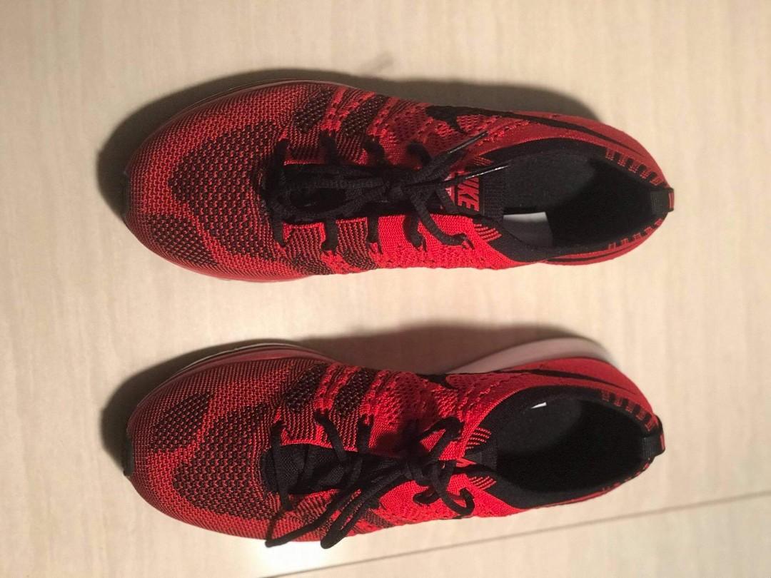 flyknit trainer university red