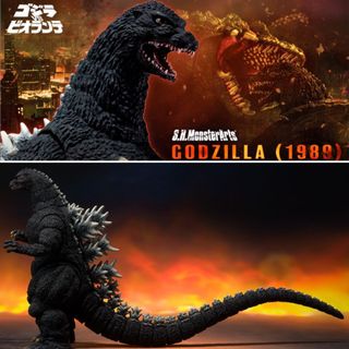 S.H.MonsterArts ゴジラ 1989 & ビオランテ