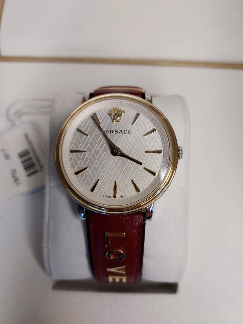 versace love watch