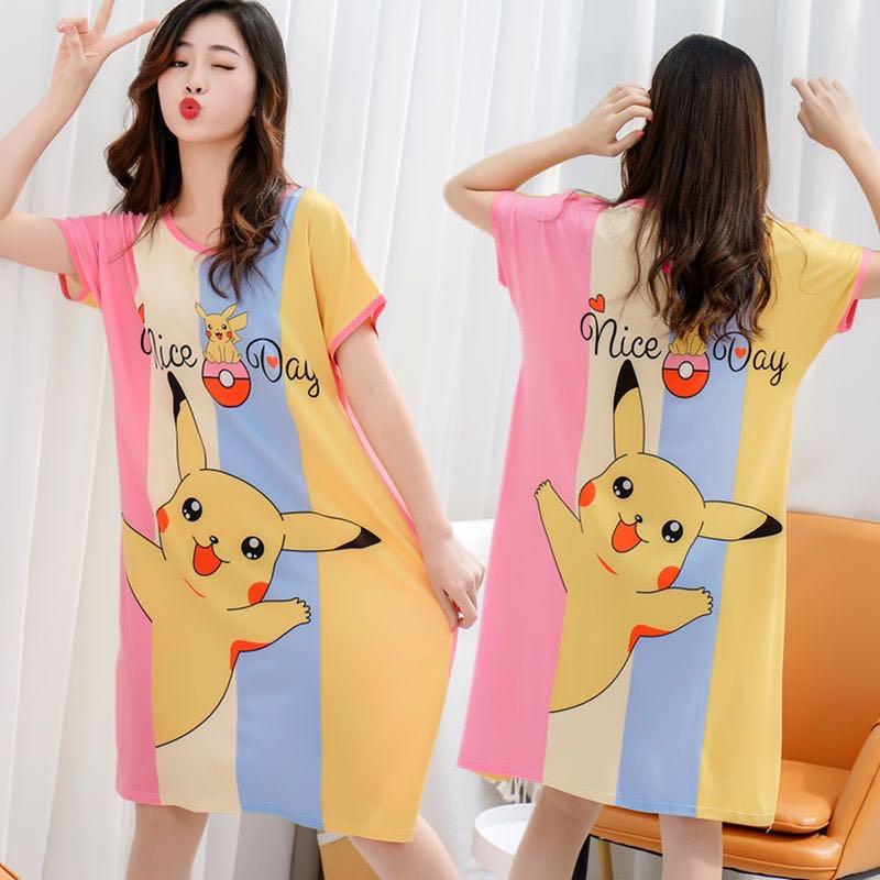 Pokémon Couple Hooded Night Dress PJ warm winter fleece night suit pj for  girls and couples – Basic Lingerie