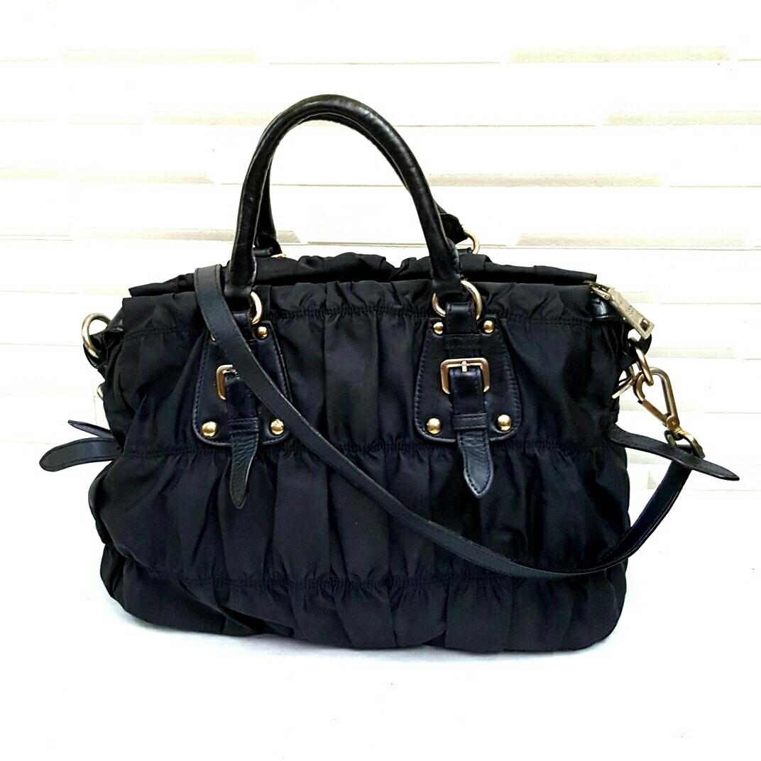 Prada nylon gaufre bag new arrivals