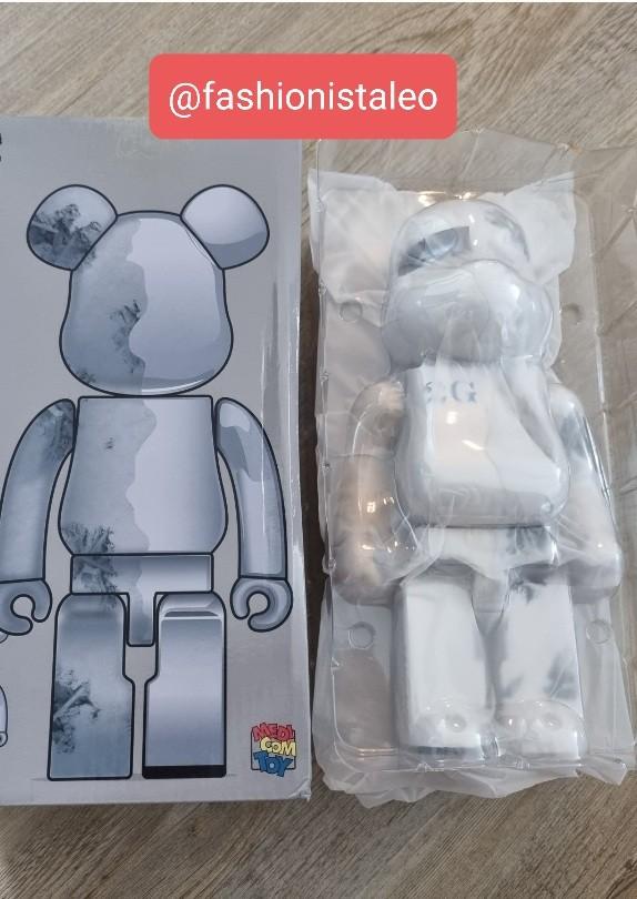 Daniel Arsham Sorayama Bearbrick 1000 Sculpture “Sorayama X Arsham