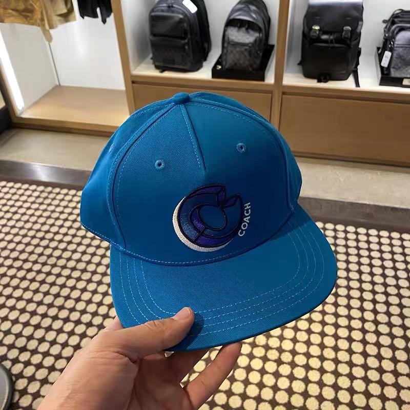 Preorder Coach Signature Twist Flat Brim Hat C2451 Men S Fashion Accessories Caps Hats On Carousell