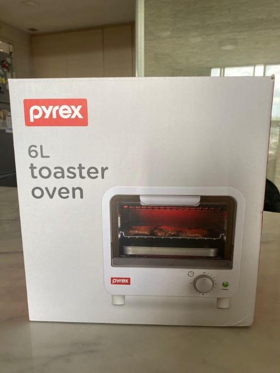 Pyrex Toaster Oven 6L, TV & Home Appliances, Kitchen Appliances, Ovens