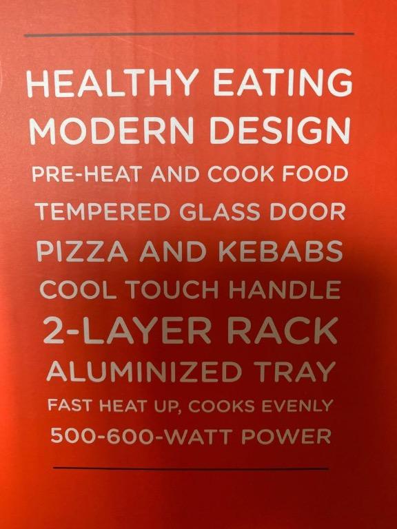 Pyrex Toaster Oven 6L, TV & Home Appliances, Kitchen Appliances, Ovens