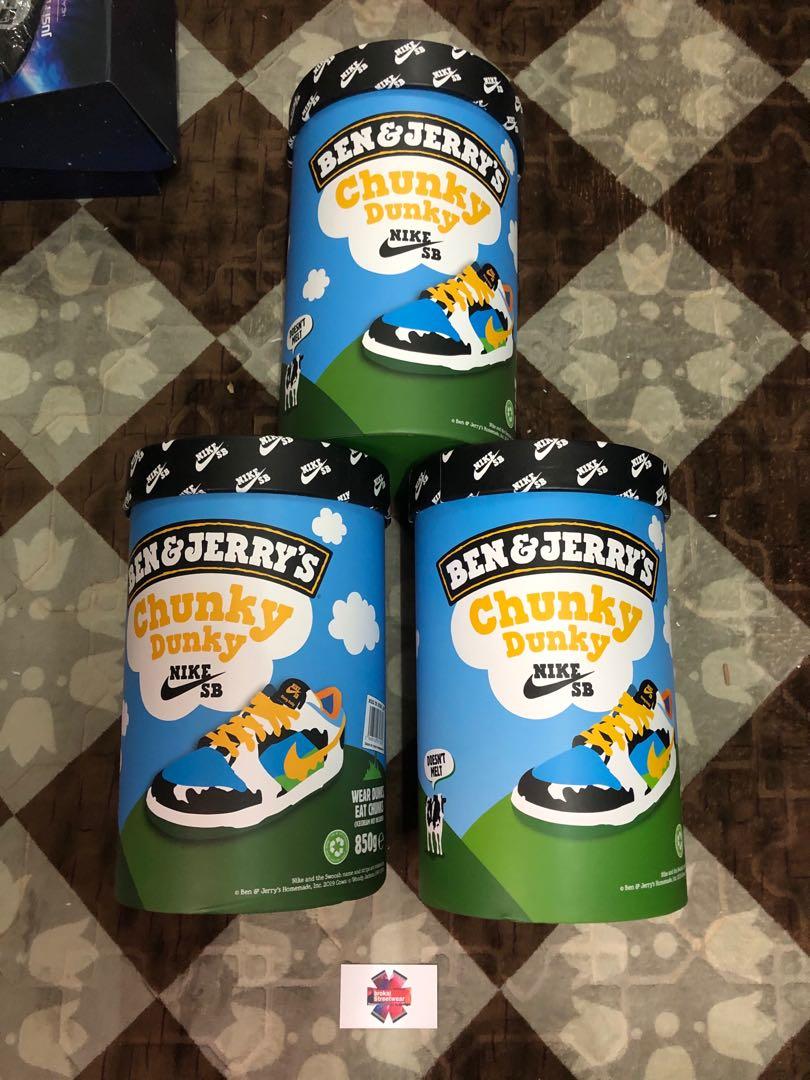 ben and jerry's chunky dunky box