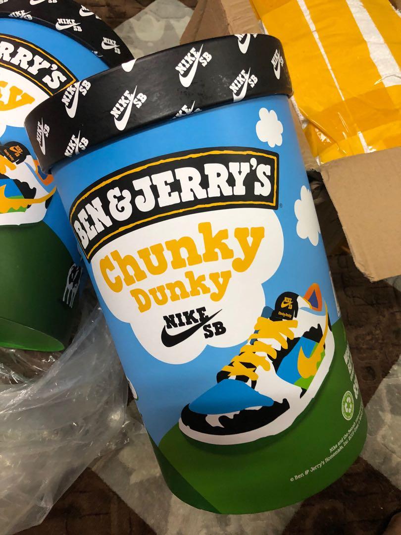 nike dunk ben and jerry's special box