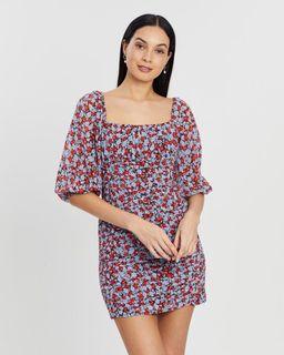 Ruched Mini Dress