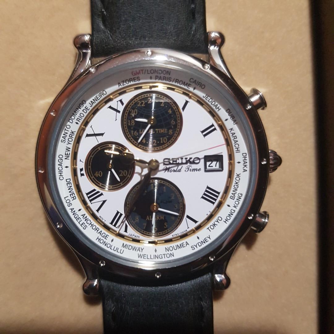 seiko world time